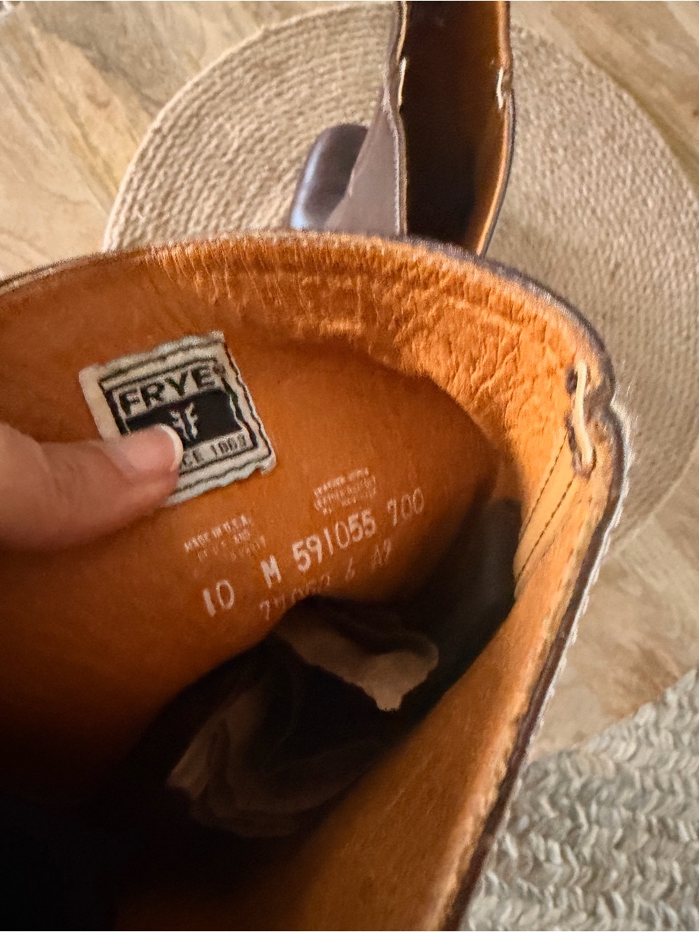 Vintage Frye Campus Deep Brown Leather - Picture 4 of 9